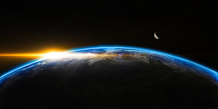 sunrise-space-outer-globe-preview-690129093